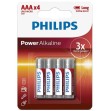 PHILIPS - PILE ALCALINE AAA LR03 BLISTER4 PHILIPS - PILE ALCALINE AAA LR03 BLISTER4