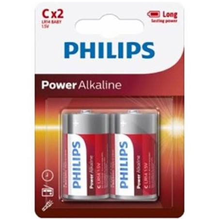 PHILIPS - PILE ALCALINE POWER C LR14 BLISTER2