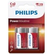 PHILIPS - BATTERIA ALCALINICA POWER C LR14 BLISTER2 PHILIPS - BATTERIA ALCALINICA POWER C LR14 BLISTER2