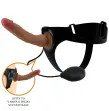 PRETTY LOVE - KYTON UNIVERSAL HARNESS BRIEFS WITH SQUIRTING DILDO 19 CM MULATO PRETTY LOVE - KYTON UNIVERSAL HARNESS BRIEFS WITH SQUIRTING DILDO 19 CM MULATO