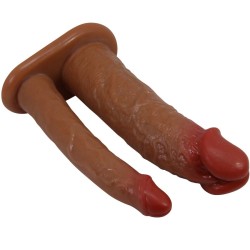 PRETTY LOVE - KEAVEN HARNESS SLIP UNIVERSAL and KOMFORTABEL DOPPELDILDO
