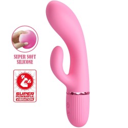 PRETTY LOVE - MARSKI RABBIT VIBRATOR and G-SPOT PINK
