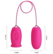 PRETTY LOVE - DAISY VIBRATING EGG CLITORIS STIMULATING TONGUE PINK PRETTY LOVE - DAISY VIBRATING EGG CLITORIS STIMULATING TONGUE PINK