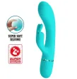 PRETTY LOVE - SCOCCO VIBRADOR RABBIT TURQUESA PRETTY LOVE - SCOCCO VIBRADOR RABBIT TURQUESA