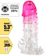 PRETTY LOVE - GUAINA DI ALLARGAMENTO REALISTICA WILFORD CON PENE RILIEVO ROSA PRETTY LOVE - GUAINA DI ALLARGAMENTO REALISTICA WILFORD CON PENE RILIEVO ROSA