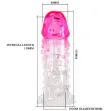 PRETTY LOVE - GUAINA DI ALLARGAMENTO REALISTICA WILFORD CON PENE RILIEVO ROSA PRETTY LOVE - GUAINA DI ALLARGAMENTO REALISTICA WILFORD CON PENE RILIEVO ROSA