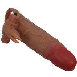 PRETTY LOVE - OSMAR PENIS SLEEVE VIBRATING CLITORIS STIMULATOR