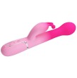 PRETTY LOVE - VIBRATEUR LAPIN MULTIFONCTION 3 EN 1 DEJON ROSE PRETTY LOVE - VIBRATEUR LAPIN MULTIFONCTION 3 EN 1 DEJON ROSE