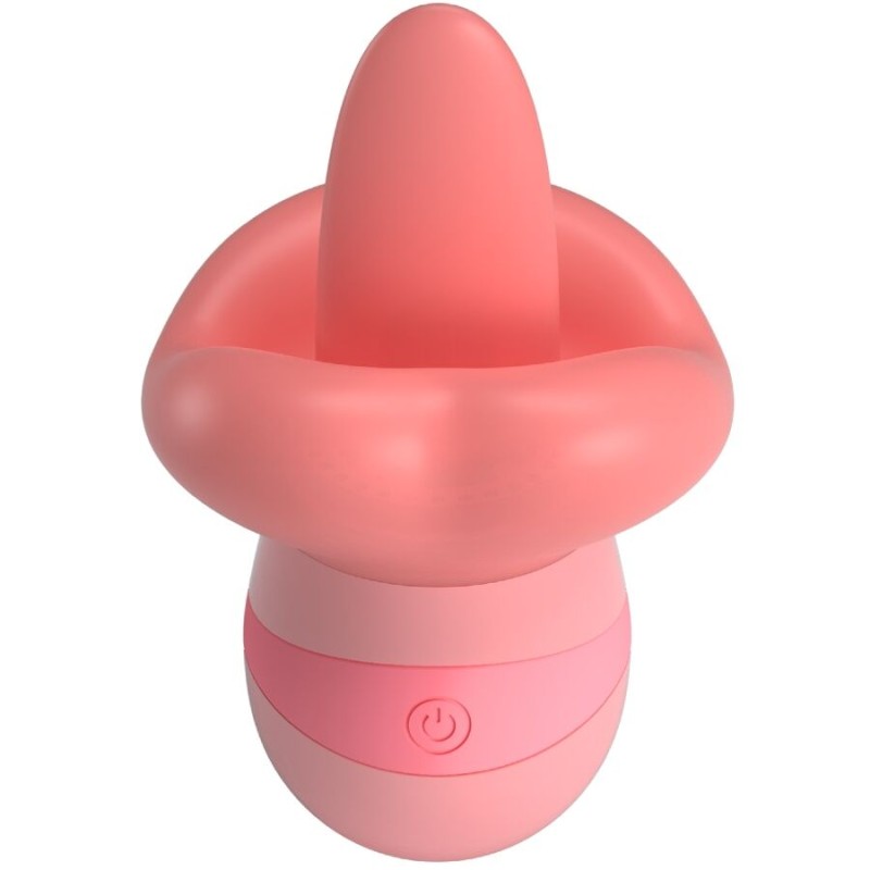 PRETTY LOVE - KYLEE TONGUE CLITORIS STIMULATOR 10 VIBRATIONS NUDE PINK PRETTY LOVE - KYLEE TONGUE CLITORIS STIMULATOR 10 VIBRATIONS NUDE PINK