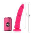 DELTA CLUB - DILDO REALISTA ROSA SILICONA MEDICA 20 CM -O- 4 CM