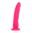 DELTA CLUB - DILDO REALISTA ROSA SILICONA MEDICA 20 CM -O- 4 CM