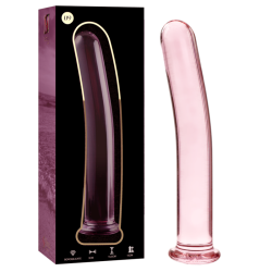 NEBULA SERIES BY IBIZA - MODELO 9 DILDO CRISTAL TRANSPARENTE 15.5 CM -O- 2.5 CM