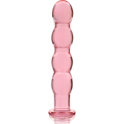 NEBULA SERIES BY IBIZA - MODÈLE 10 GODE EN VERRE BOROSILICATE CLAIR 16.5 CM -O- 3.5 CM