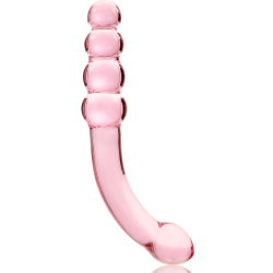 NEBULA SERIES BY IBIZA - MODELO 14 DILDO CRISTAL TRANSPARENTE 18.5 CM -O- 3 CM