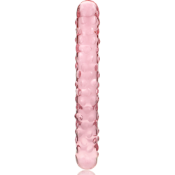 NEBULA SERIES BY IBIZA - MODEL 15 DILDO BOROSILICATE GLASS CLEAR 18.5 CM -O- 3 CM