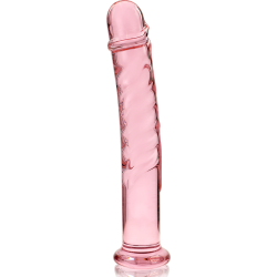 NEBULA SERIES BY IBIZA - MODELO 16 DILDO CRISTAL TRANSPARENTE 18.5 CM -O- 3 CM