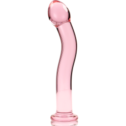 NEBULA SERIES BY IBIZA - MODELO 18 DILDO CRISTAL TRANSPARENTE 18.5 CM -O- 3.5 CM