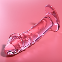 NEBULA SERIES BY IBIZA - MODELO 19 DILDO CRISTAL TRANSPARENTE 18.5 CM -O- 4 CM