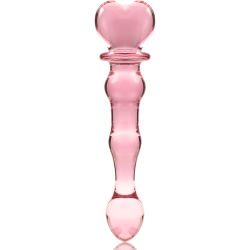NEBULA SERIES BY IBIZA - MODELO 21 DILDO CRISTAL TRANSPARENTE 20.5 CM -O- 3.5 CM