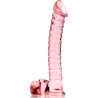 NEBULA SERIES BY IBIZA - MODELO 23 DILDO CRISTAL TRANSPARENTE 21.5 CM -O- 4 CM