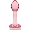 NEBULA SERIES BY IBIZA - PLUG ANAL MODÈLE 2 VERRE BOROSILICATE CLAIR 11 CM -O- 3.5 CM