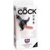 KING COCK - IMBRACATURA PER CAZZO KING CON PENE REALISTICO 15,20 CM