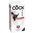 KING COCK - HARNESS WITH NATURAL REALISTIC PENIS 22.9 CM KING COCK - HARNESS WITH NATURAL REALISTIC PENIS 22.9 CM