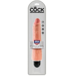 KING COCK - VIBRATEUR RÉALISTE ET RIGIDE 23 CM - NATUREL