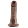 KING COCK - CAZZO MARRONE DA 6 15,2 CM