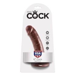 KING COCK - 6 COCK BROWN 15.2 CM