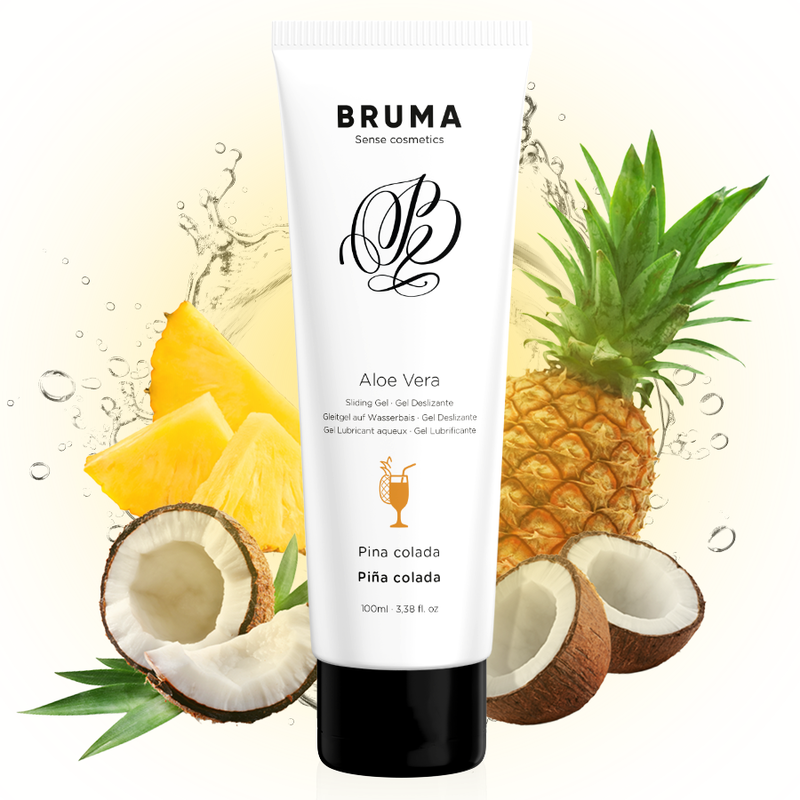 BRUMA - GEL GLISSANT À LALOE VERA SAVEUR PINA COLADA 100 ML