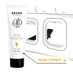 BRUMA - GEL GLISSANT À LALOE VERA SAVEUR PINA COLADA 100 ML
