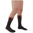 MACHO - THIN SOCKS ONE SIZE BLACK-RED MACHO - THIN SOCKS ONE SIZE BLACK-RED