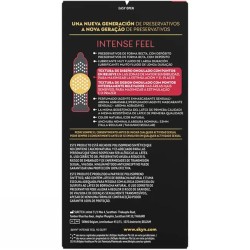 SKYN - PRESERVATIVO TEXTURED INTENSE FEEL CON DESIGN ONDULATO 10 UNITÀ