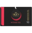 SKYN - INTENSE FEEL TEXTURED CONDOM WITH WAVY DESIGN 10 UNITS SKYN - INTENSE FEEL TEXTURED CONDOM WITH WAVY DESIGN 10 UNITS