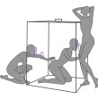 SECRET DOME - KINK CLUB CABIN SCANDALE PURPLE SECRET DOME - KINK CLUB CABIN SCANDALE PURPLE