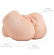 PDX ELITE - BACK THAT ASS UP MASTURBATORE REALISTICO VIBRANTE PER VAGINA E ANO PDX ELITE - BACK THAT ASS UP MASTURBATORE REALISTICO VIBRANTE PER VAGINA E ANO