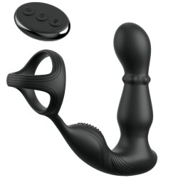 COLLEZIONE ANAL FANTASY ELITE - ANELLO ANALE VIBRANTE E MASSAGGIATORE CON TELECOMANDO