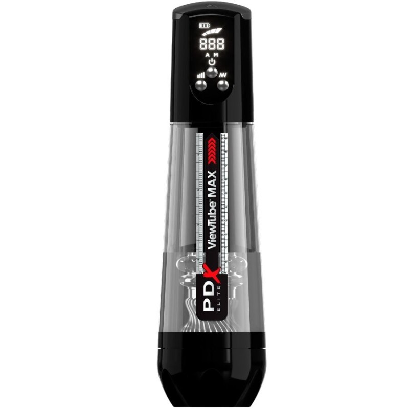PDX ELITE - VIEWTUBE MAX VIEW MASTURBATEUR AUTOMATIQUE AVEC ASPIRATION TRANSPARENTE PDX ELITE - VIEWTUBE MAX VIEW MASTURBATEUR AUTOMATIQUE AVEC ASPIRATION TRANSPARENTE