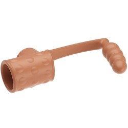 PRETTY LOVE - MANCHON PÉNIS AVEC PLUG ANAL NATUREL