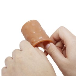 PRETTY LOVE - MANCHON PÉNIS AVEC PLUG ANAL NATUREL