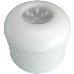 PRETTY LOVE - MASTURBATEUR HOMME CRYSTLE BLANC