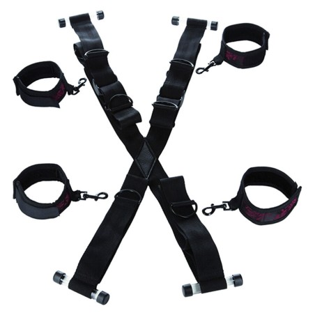 CALEXOTICS - SCANDAL CROSS-SHAPED DOOR HANDCUFFS
