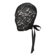 CALEXOTICS - SCANDAL CAGOULE EN DENTELLE NOIRE AVEC NŒUD CALEXOTICS - SCANDAL CAGOULE EN DENTELLE NOIRE AVEC NŒUD