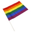 PRIDE - LGBT-FLAGGE GROßER WIMPEL PRIDE - LGBT-FLAGGE GROßER WIMPEL