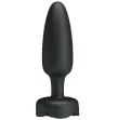 PRETTY LOVE - TARION ANAL PLUG WITH LED LIGHT BLACK 12.5 CM PRETTY LOVE - TARION ANAL PLUG WITH LED LIGHT BLACK 12.5 CM