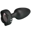 PRETTY LOVE - OSBORN PLUG ANAL AVEC LUMIÈRE LED NOIR 9,8 CM PRETTY LOVE - OSBORN PLUG ANAL AVEC LUMIÈRE LED NOIR 9,8 CM