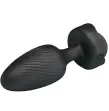 PRETTY LOVE - OSBORN ANAL PLUG WITH LED LIGHT BLACK 9.8 CM PRETTY LOVE - OSBORN ANAL PLUG WITH LED LIGHT BLACK 9.8 CM