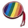 PRIDE - LGBT-FLAGGE RUNDE GELDBÖRSE PRIDE - LGBT-FLAGGE RUNDE GELDBÖRSE