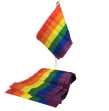 PRIDE - BANDERIN PEQUEÑO BANDERA LGBT PRIDE - BANDERIN PEQUEÑO BANDERA LGBT